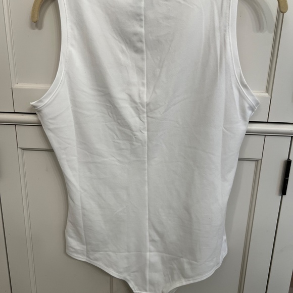 Ladies White Spanx V-Neck Bodysuit NWT - Picture 3 of 3